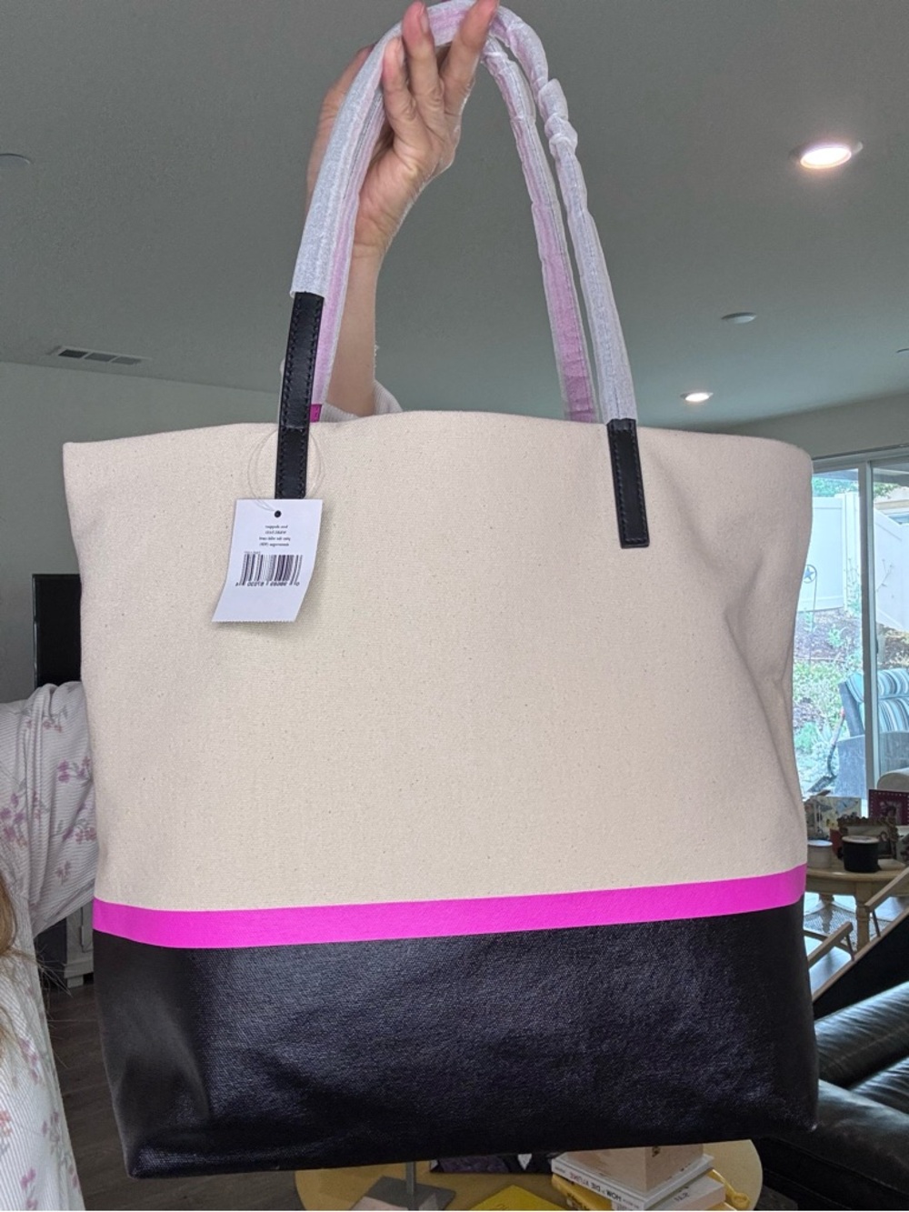Kate Spade Play The Wild Card Vegas Bon Shopper Tote - Picture 14 of 15